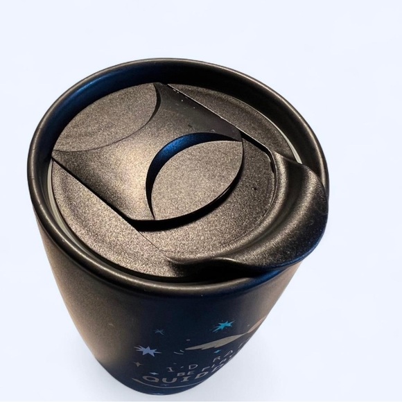 Harry Potter Wizarding World Black Quidditch Broomstick Thermos Travel Mug 20 oz - Picture 4 of 9